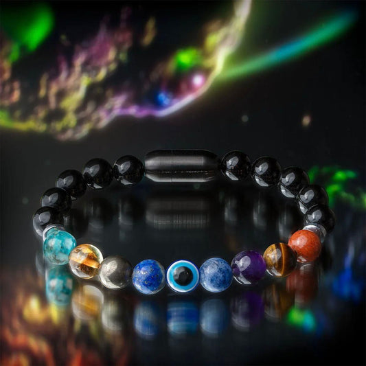 Super 9 Chakra Energy Healing Bracelet – Balance, Strength & Positivity