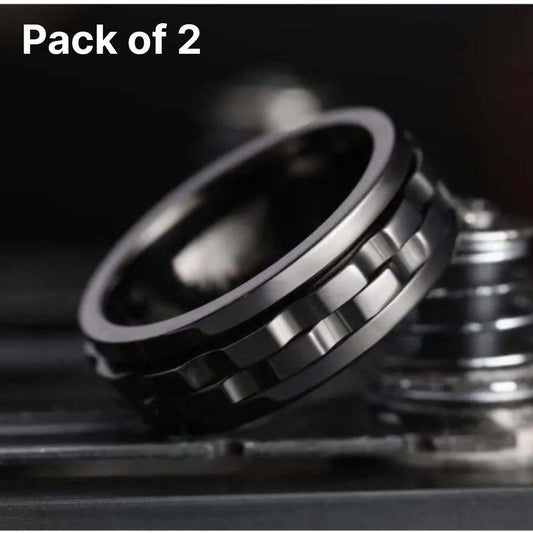 Men’s Stainless Steel Ring Set – Durable, Stylish & Modern