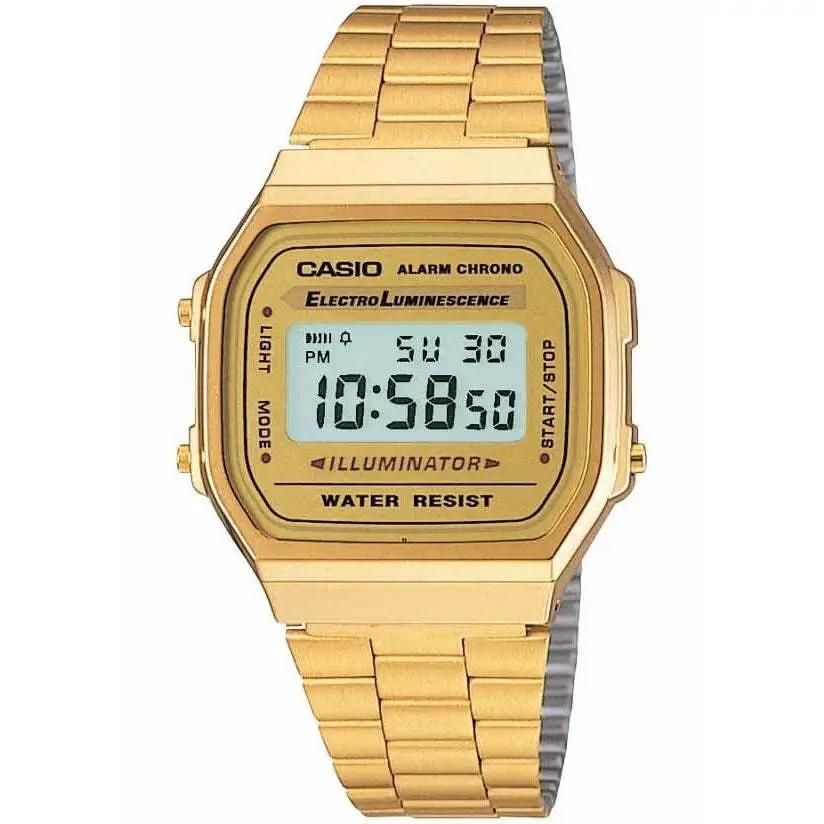 Casio Vintage Gold Digital Watch – Timeless Unisex Style